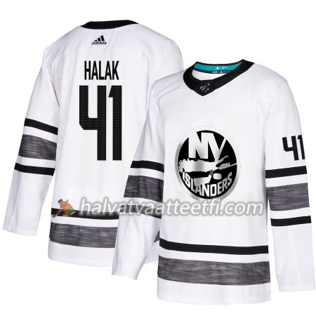 Miesten NHL New York Islanders Pelipaita Jaroslav Halak 41 2019 All-Star Adidas Valkoinen Authentic Miesten NHL New York Islanders Pelipaita Jaroslav Halak 41 2019 All-Star Adidas Valkoinen Authentic